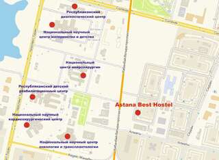 Хостелы Astana Best Hostel Нур-Султан-3