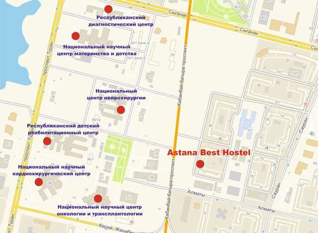 Хостелы Astana Best Hostel Нур-Султан-6